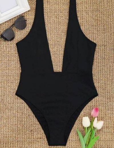 Black swimsuit