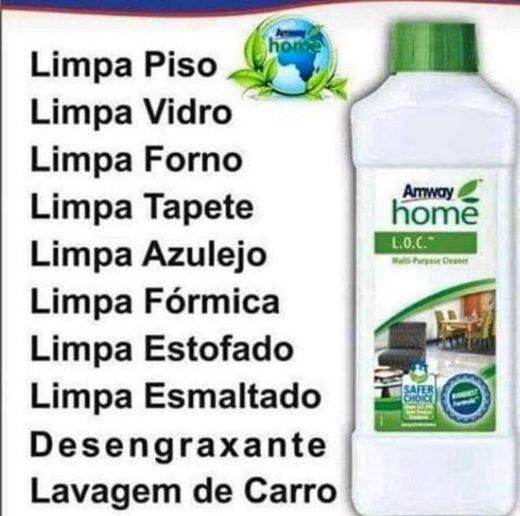 Amway Limpiador Multiusos L.O.C.™ Pack 3 x 1000 ML. - Formula Bioquest