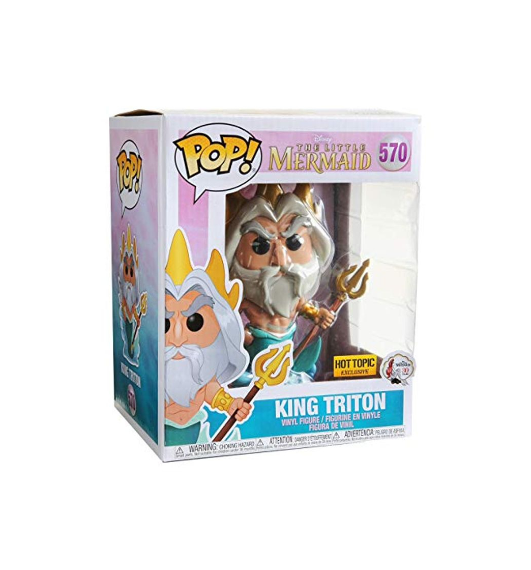 Juego Funko Pop! Disney The Little Mermaid King Triton 6" Exclusive #570