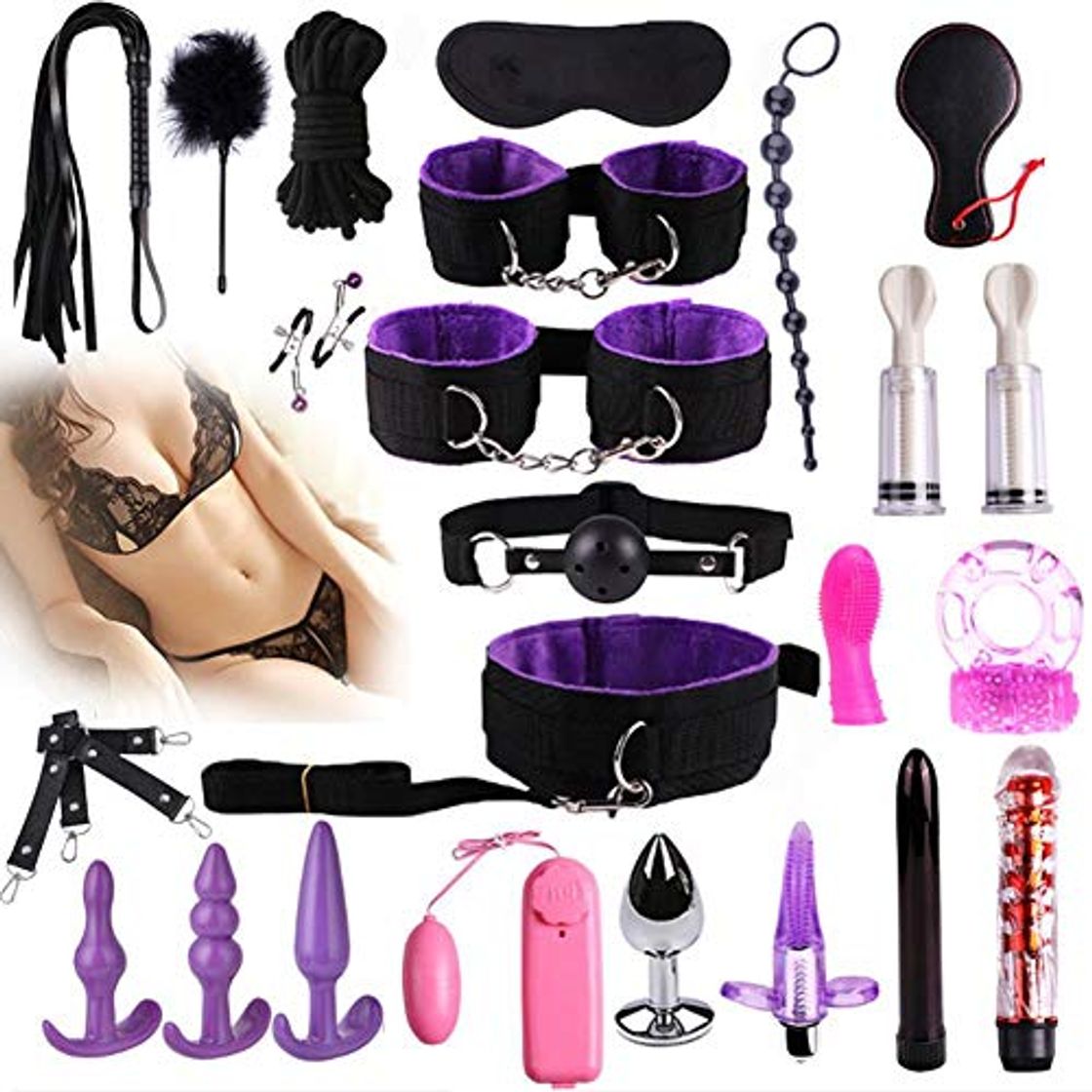 Social SUPER MAID 24 Piezas Pareja Seis Juguetes Sm Fun Bondage Incluido Con