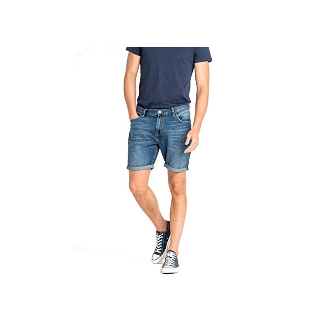 Product Lee Rider Short Pantalones Cortos, Azul