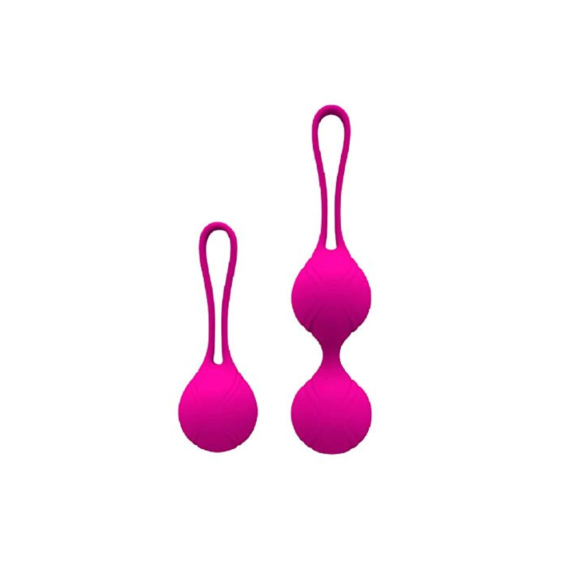 Social Bolas chinas por Médicos para el Control de la Vejiga y Ejercicios del Suelo Pélvico Juego de 2 Bolas Kegel Premium Silicone Vaginal y Mejorar el Control de la Vejiga y Problemas de la Incontinencia