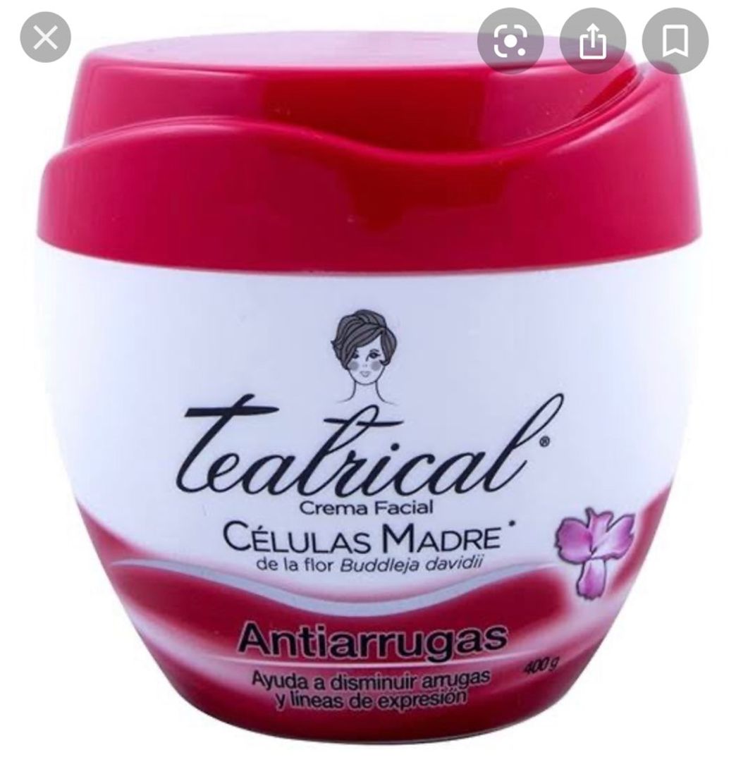 Moda Crema teatrical antiarrugas 