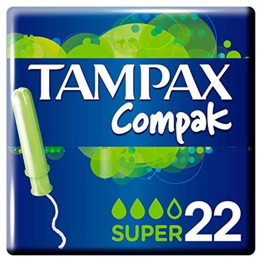 Tampax Compak Super Tampones Con Aplicador