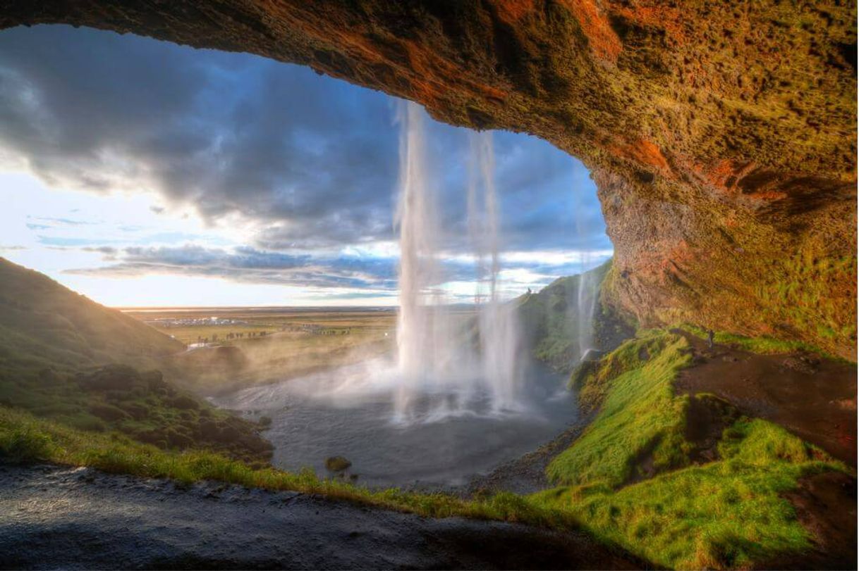 Lugar Cascadas Seljalandsfoss