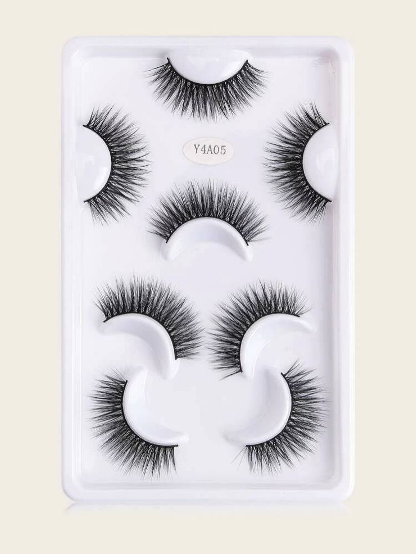 Social 4pairs 3D Thick False Eyelashes