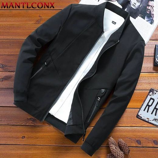 MANTLCONX Plus Size 6XL 7XL 8XL Spring Jacket Men Casual 