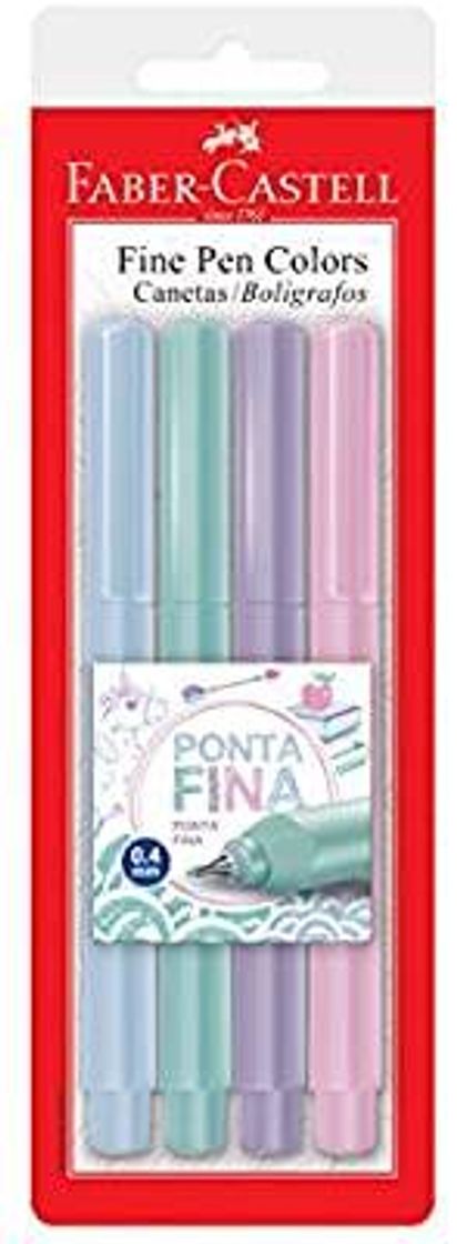 Moda Canetas Ponta Fina Tons Pastel