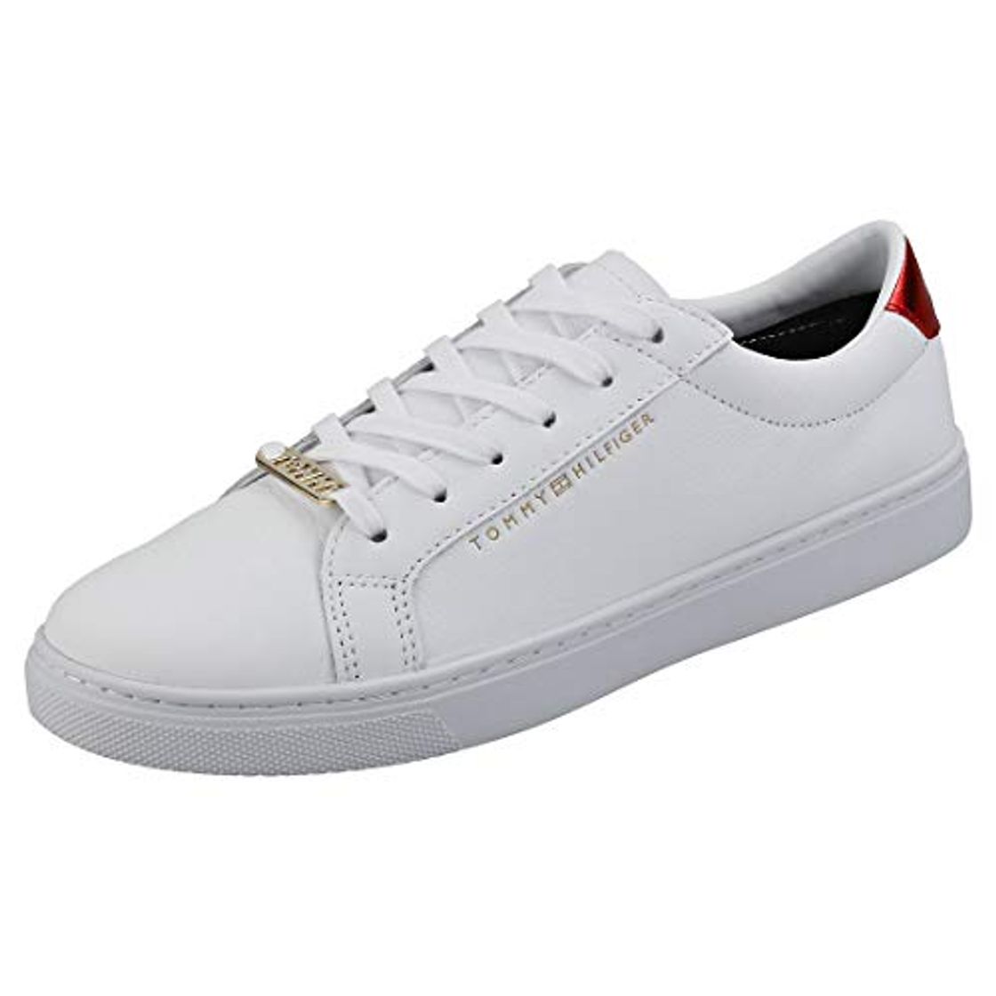 Lugar Tommy Hilfiger Essential Sneaker, Zapatillas para Mujer, Blanco