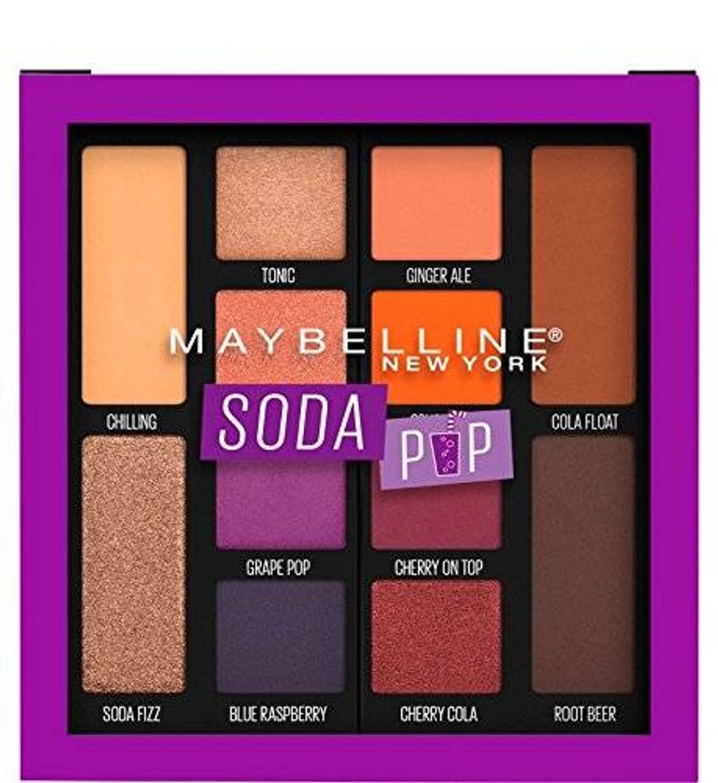 Product Paleta de sombras de ojos maybelline soda pop tonos mate 