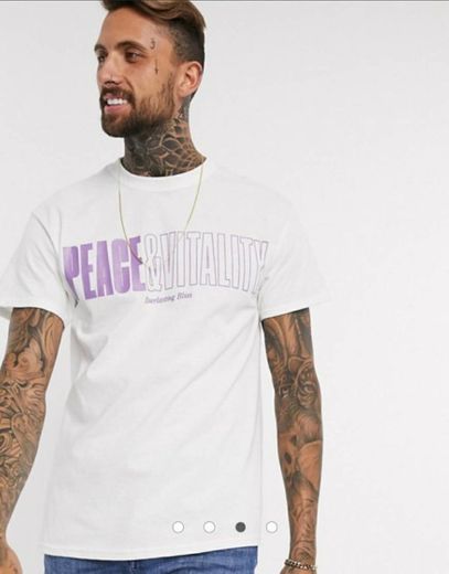 Camiseta extragrande de ASOS DESING