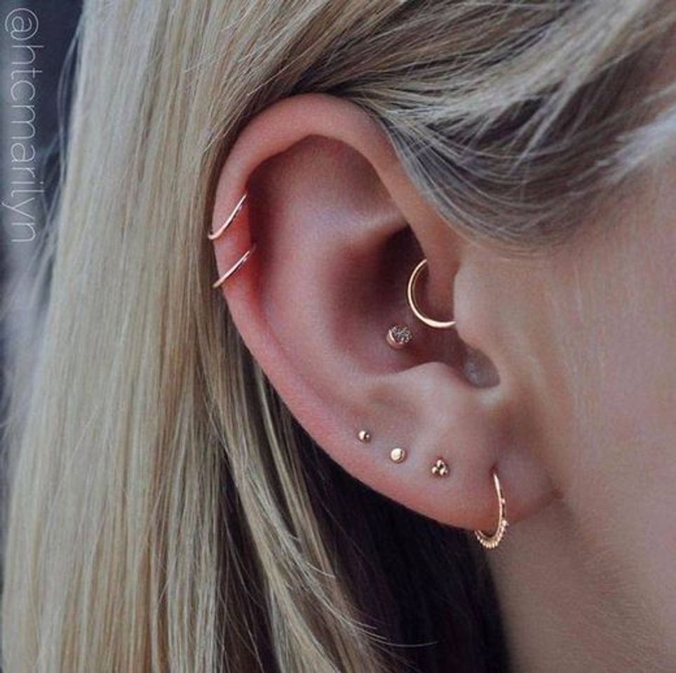 Moda piercing lindo demais