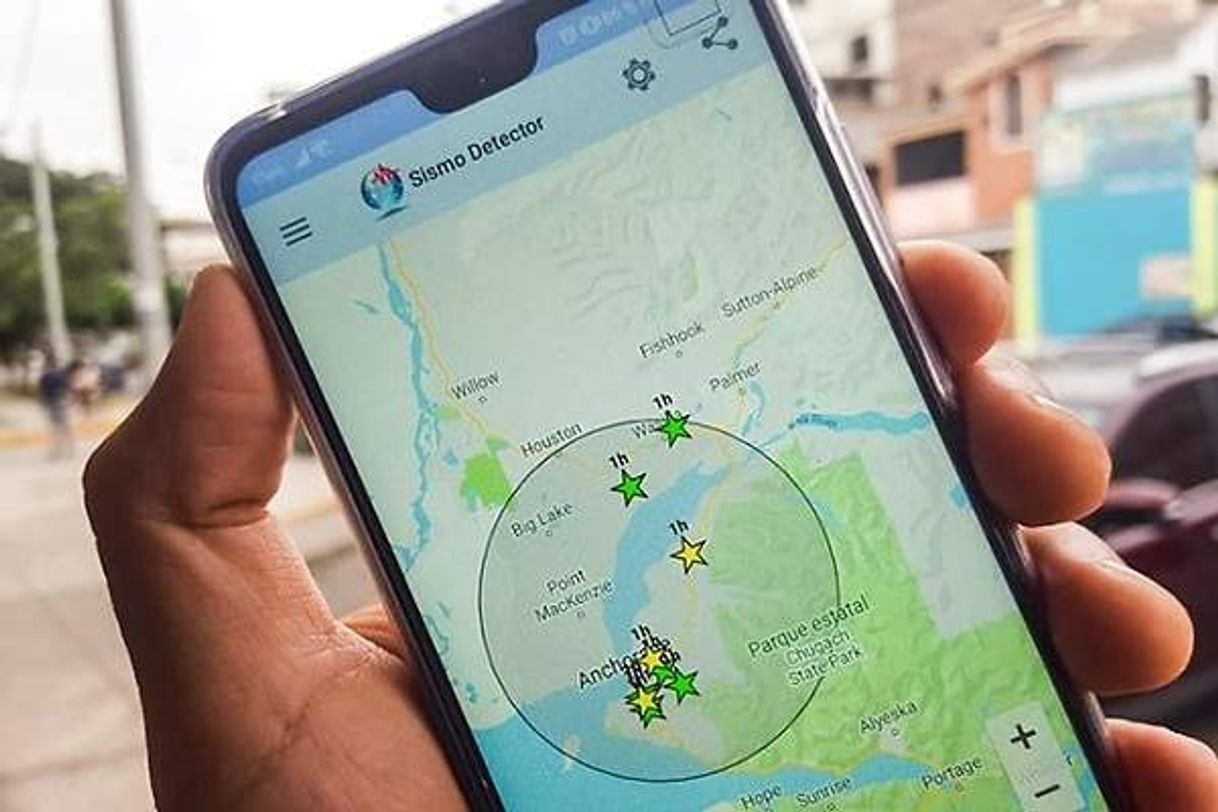 App Detector de sismos 