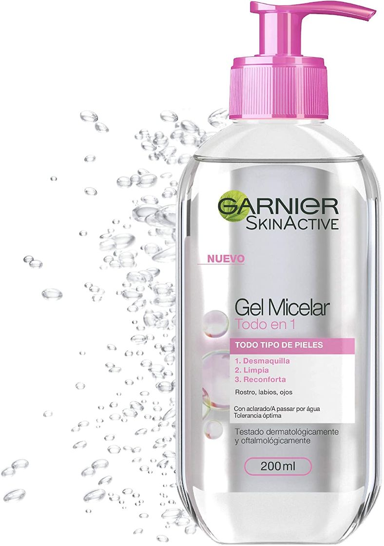 Beauty Garnier Skin Active Gel Micelar Desmaquillante para Pieles Normales