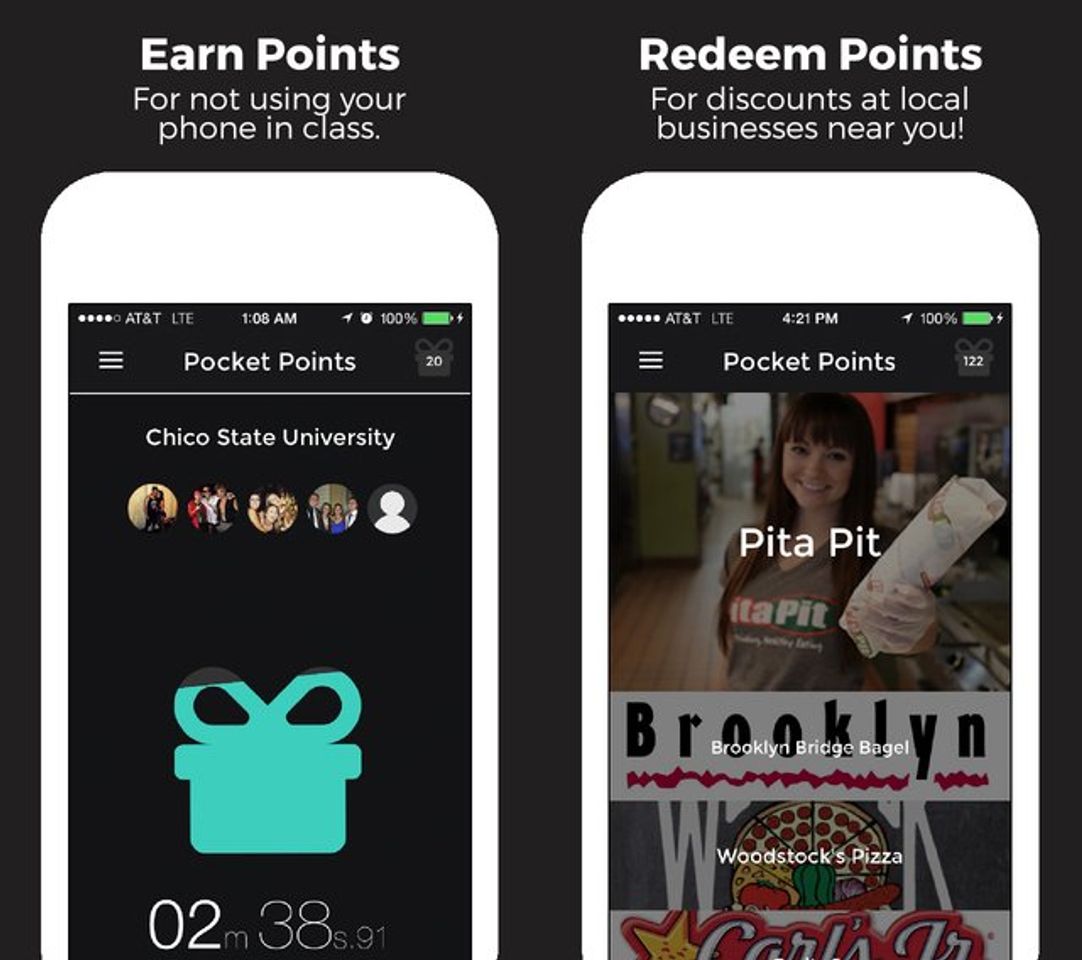Pocket Points: Student Rewards