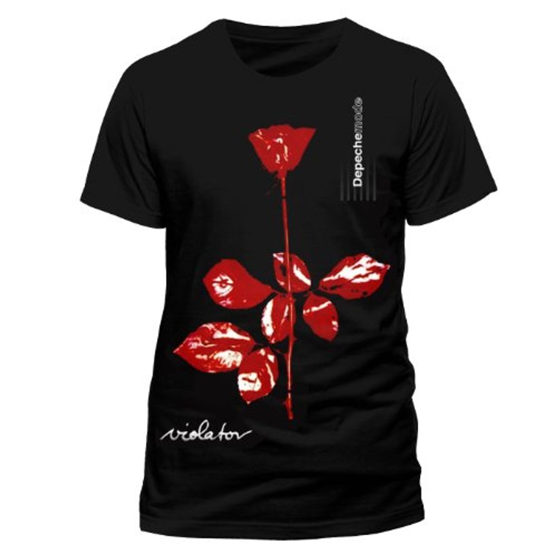 Fashion Live Nation Depeche Mode - Violator - Camiseta para hombre, Negro