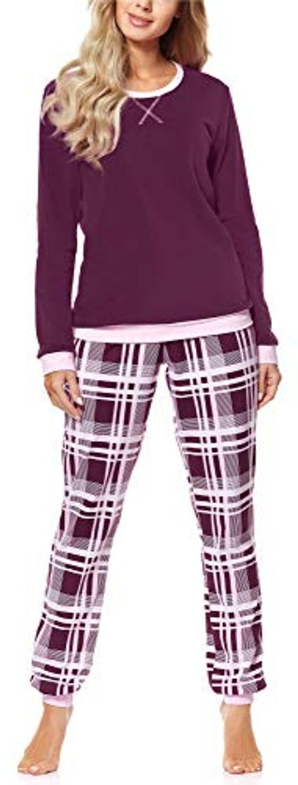 Social Merry Style Pijama Conjunto Camiseta y Pantalones Mujer MS10-168