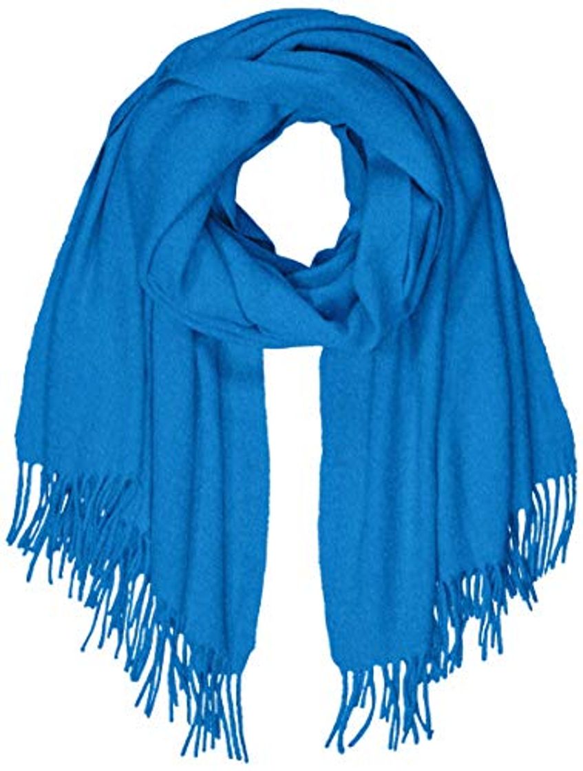 Fashion PIECES Pcjira Wool Scarf Noos Bufanda, Azul