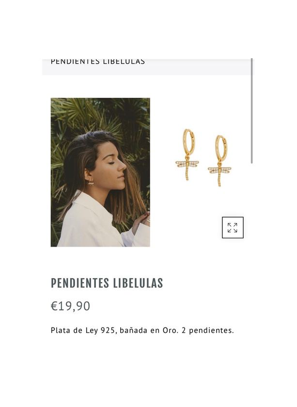 Producto Pendientes y collares