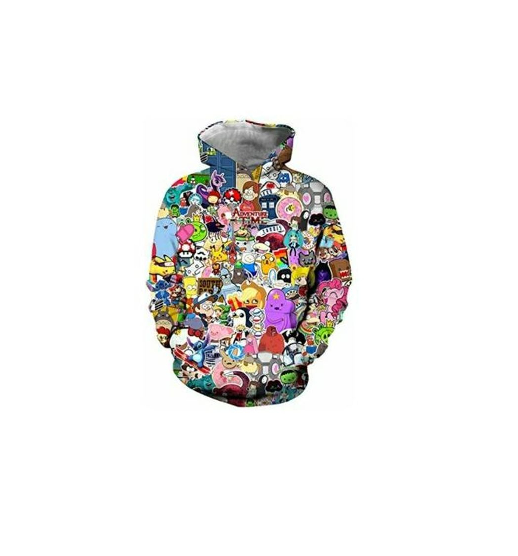 Product OLIPHEE Sudaderas con Capucha Estampado 3D Impresión de Anime Fantasia para Niños