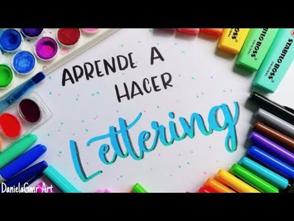 Social APRENDE A HACER LETTERING! Tutorial desde 0 - YouTube