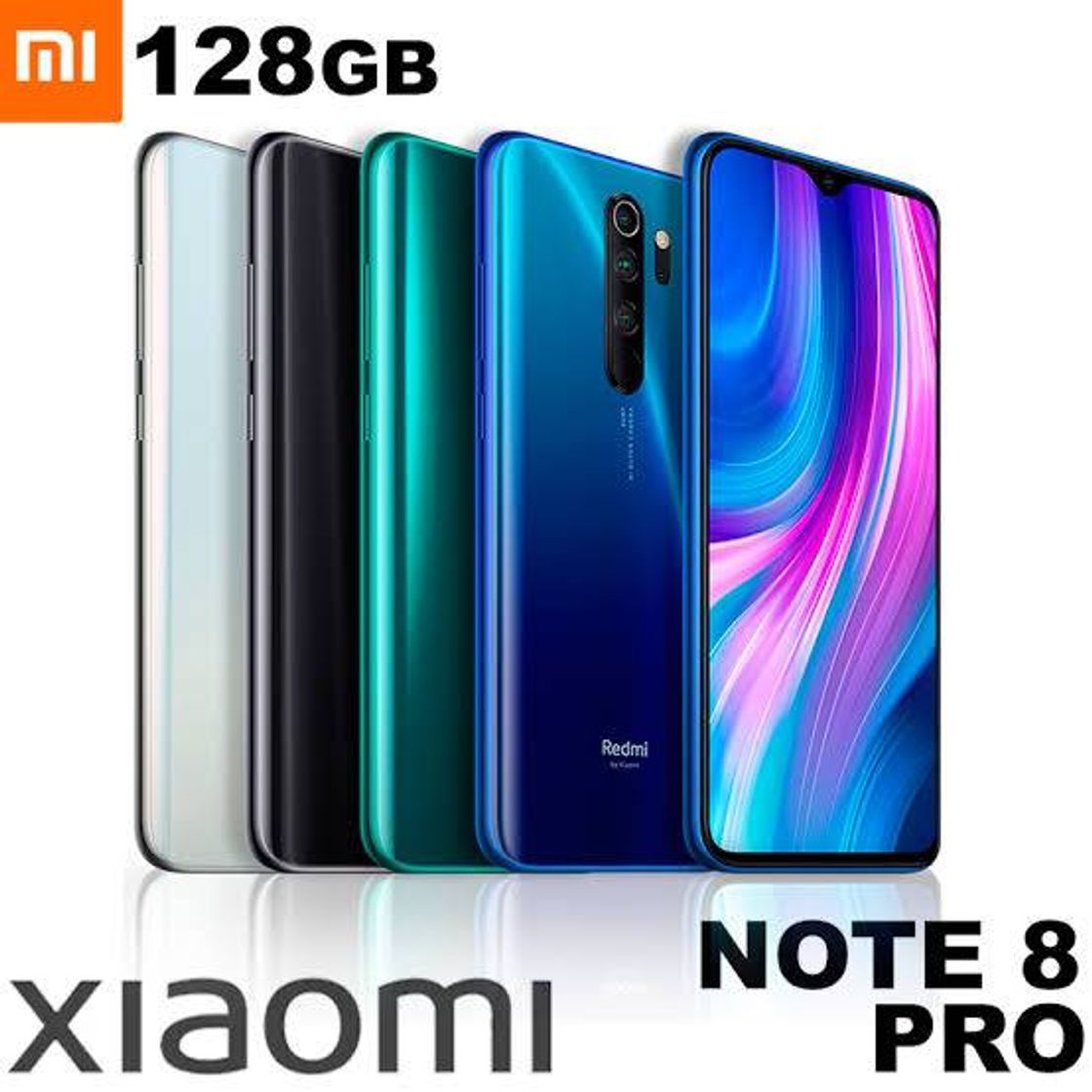 Fashion Xiaomi Redmi Note 8 Pro, 6GB RAM 