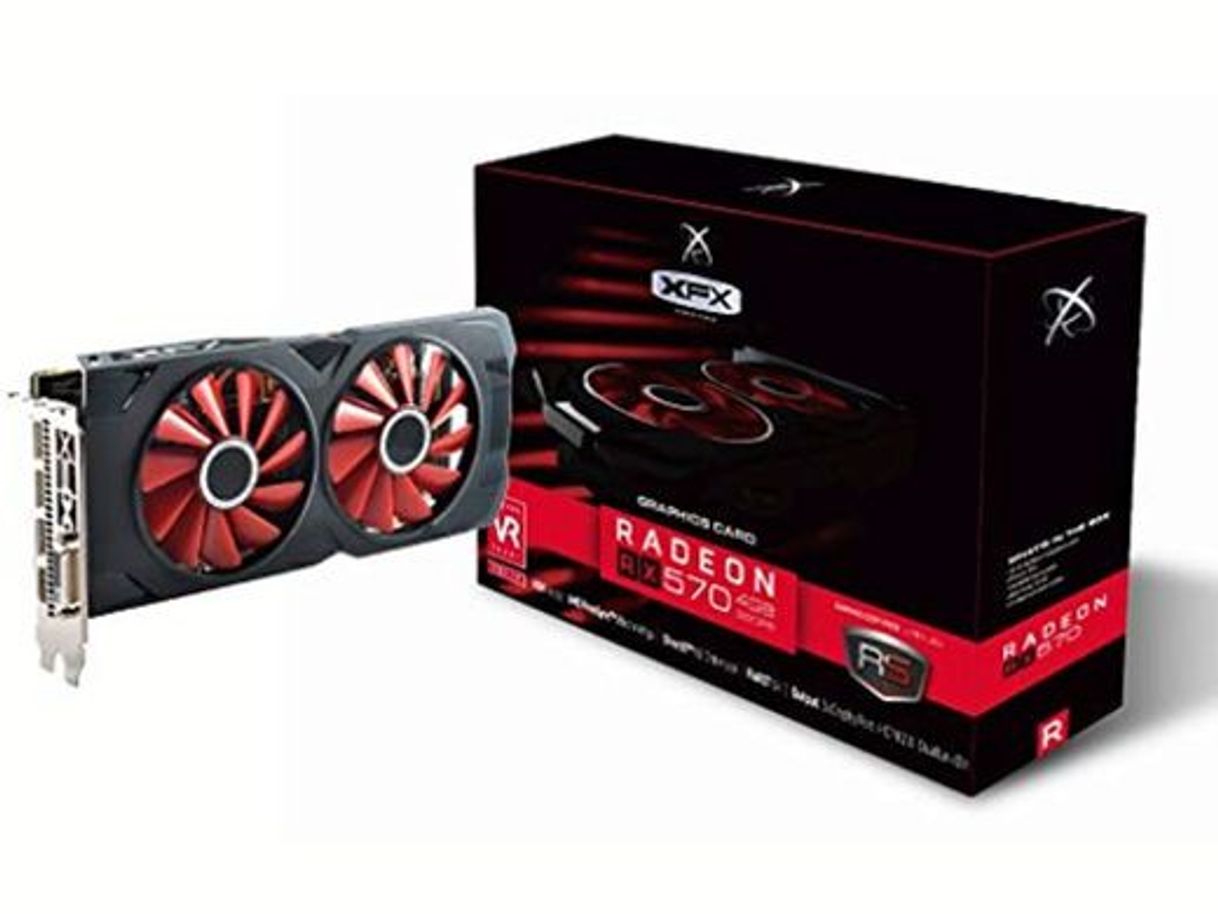 Social XFX RX-570P4DFD6 - Tarjeta gráfica