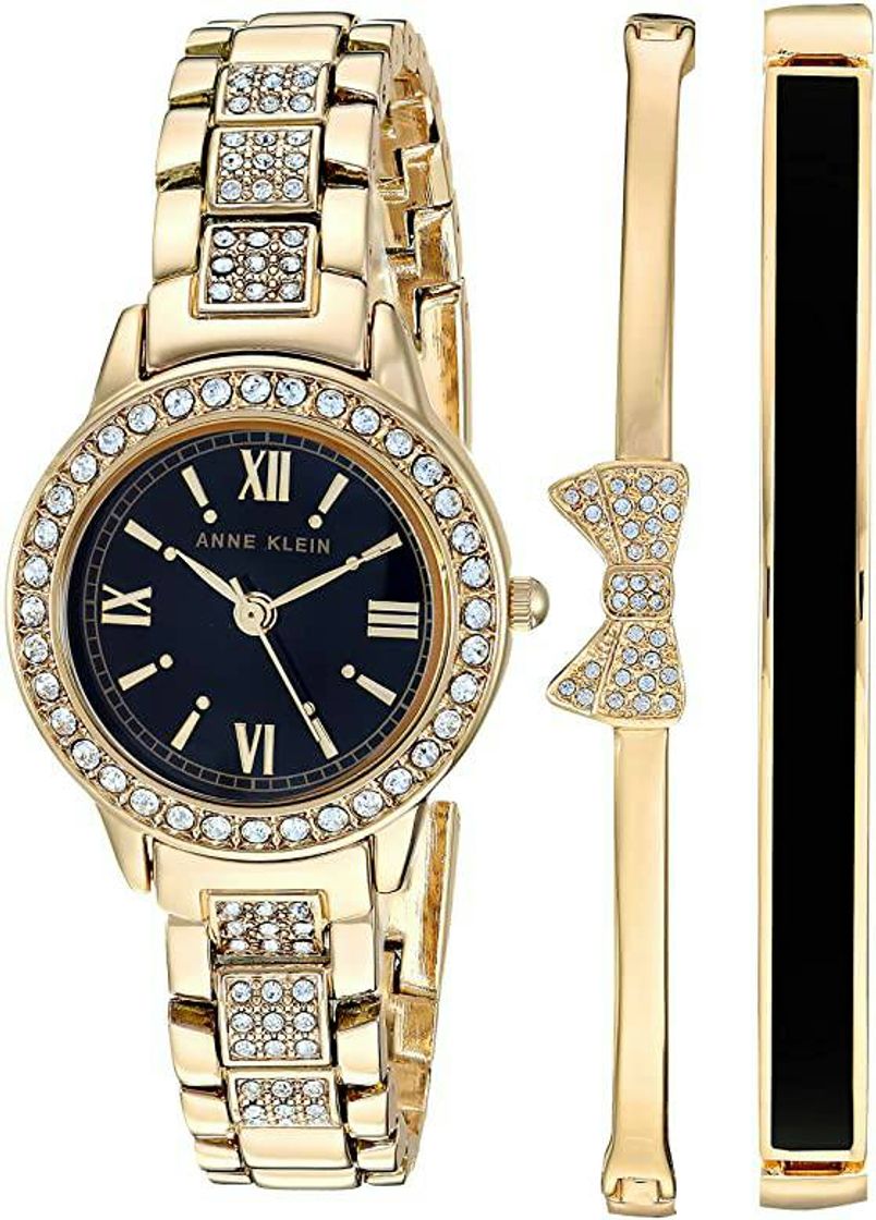 Fashion AK/3334-Reloj de pulsera y brazalete con cristales Swarovski