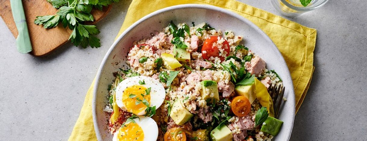 Social Receta de cuscús con atún 