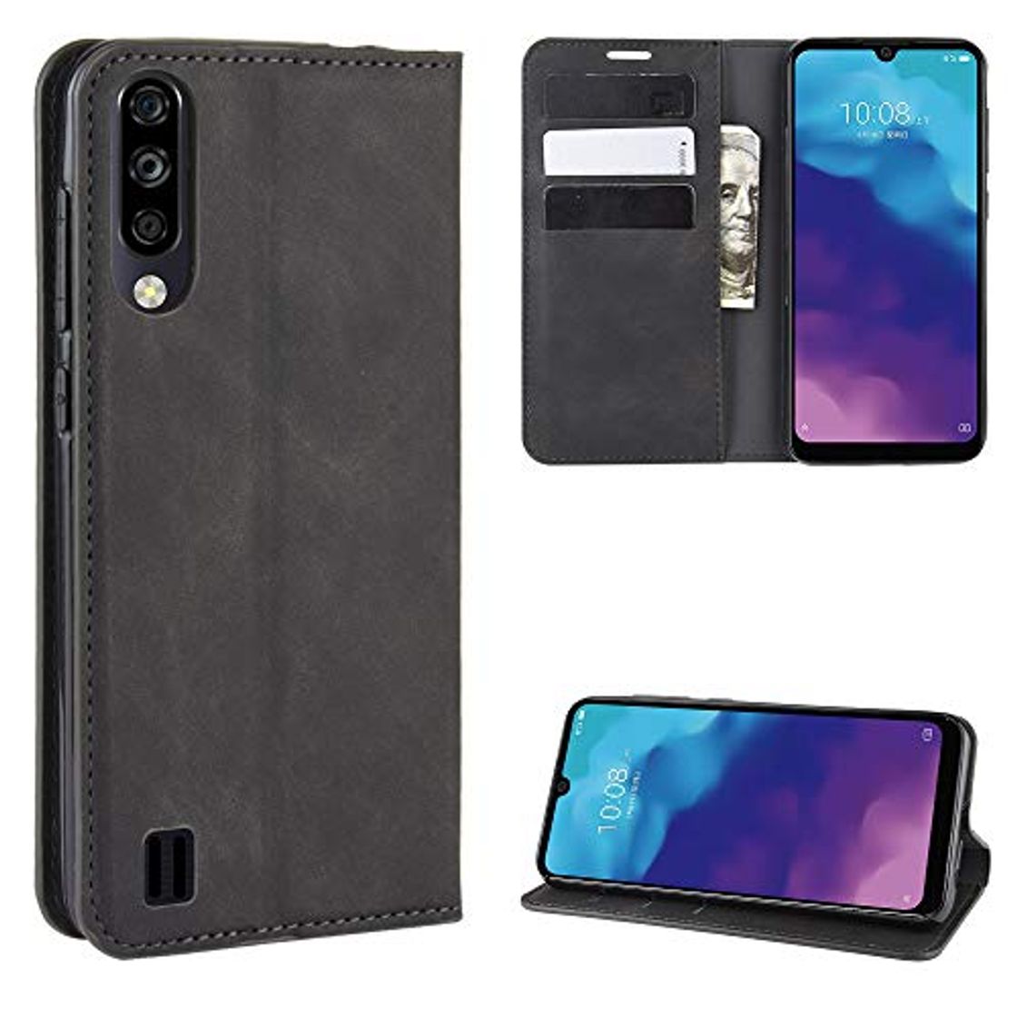 Producto ROVLAK Funda para ZTE Blade A7 2020 Case Flip Cover Cartera con