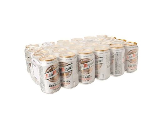 San Miguel Cerveza - Paquete de 24 x 330 ml - Total