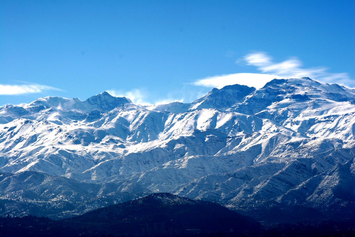 Lugar Cordillera de los Andes