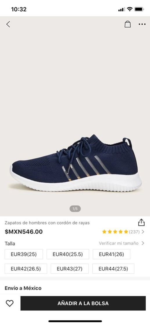 Moda Tenis azul marino 