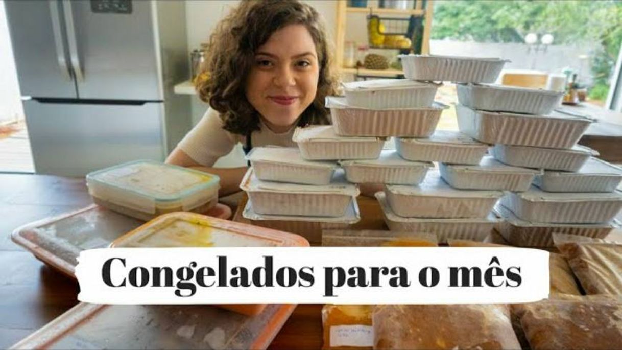 Moda Canal no YouTube sobre marmitas congeladas saudáveis