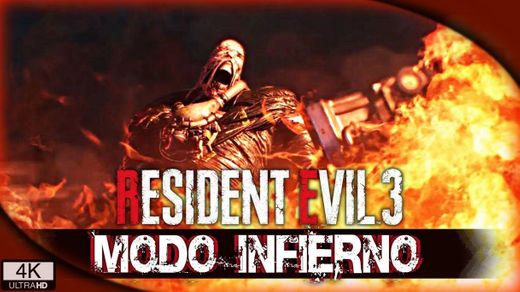 RESIDENT EVIL 3 MODO INFIERNO (Entero) - YouTube