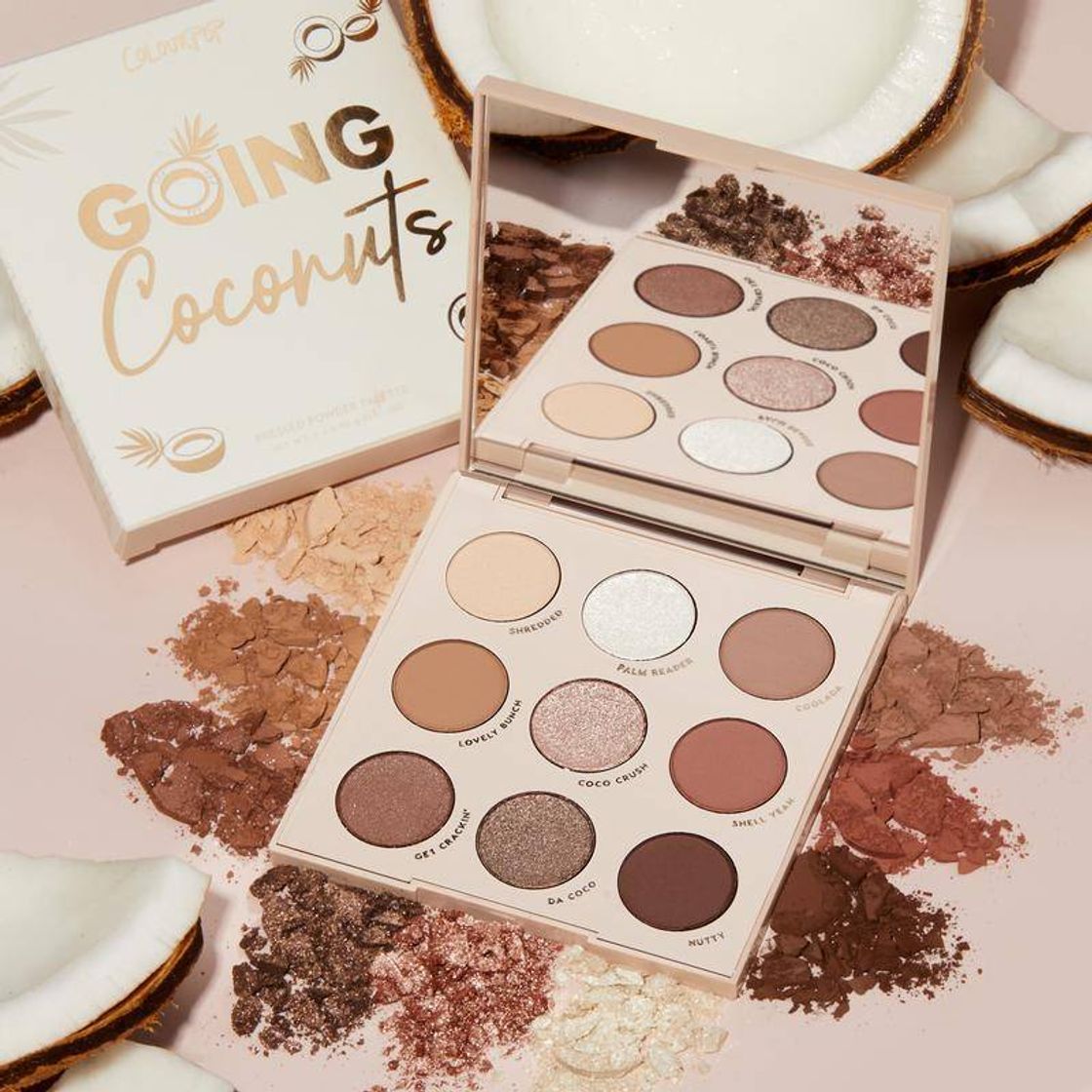 Fashion Going Coconuts Bronzed Eyeshadow Palette | ColourPop