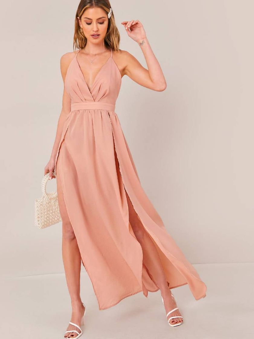 Fashion Vestido halter | SHEIN