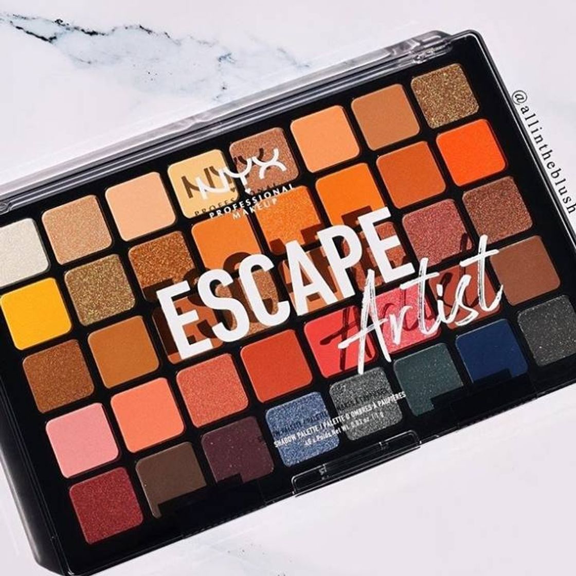 Fashion Paleta de sombras Escape Artist | NYX