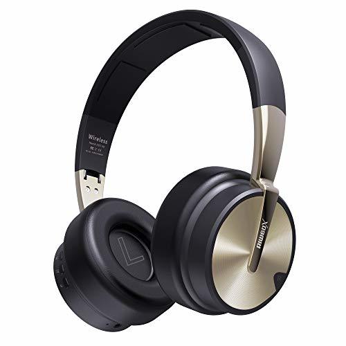 Product Riwbox XBT-90 - Auriculares Bluetooth inalámbricos Plegables con micrófono y Tarjeta TF