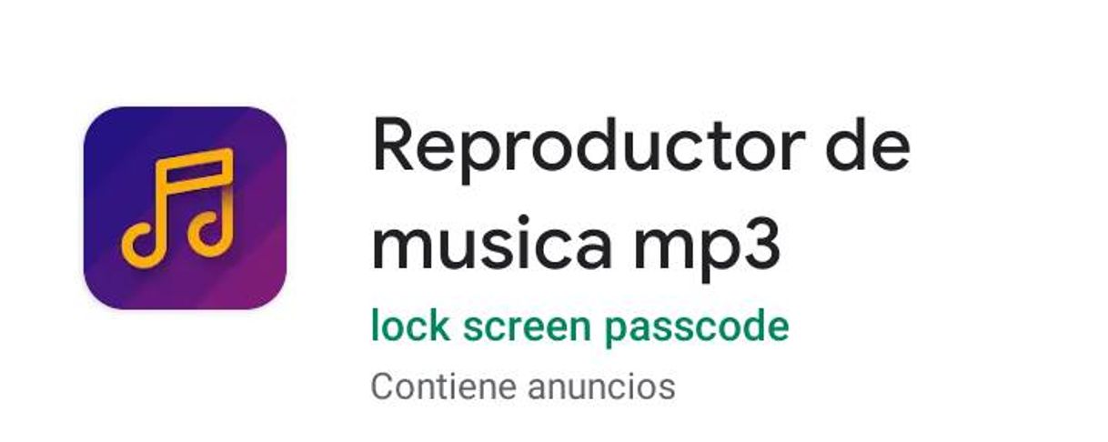 Moda Reproductor de música 