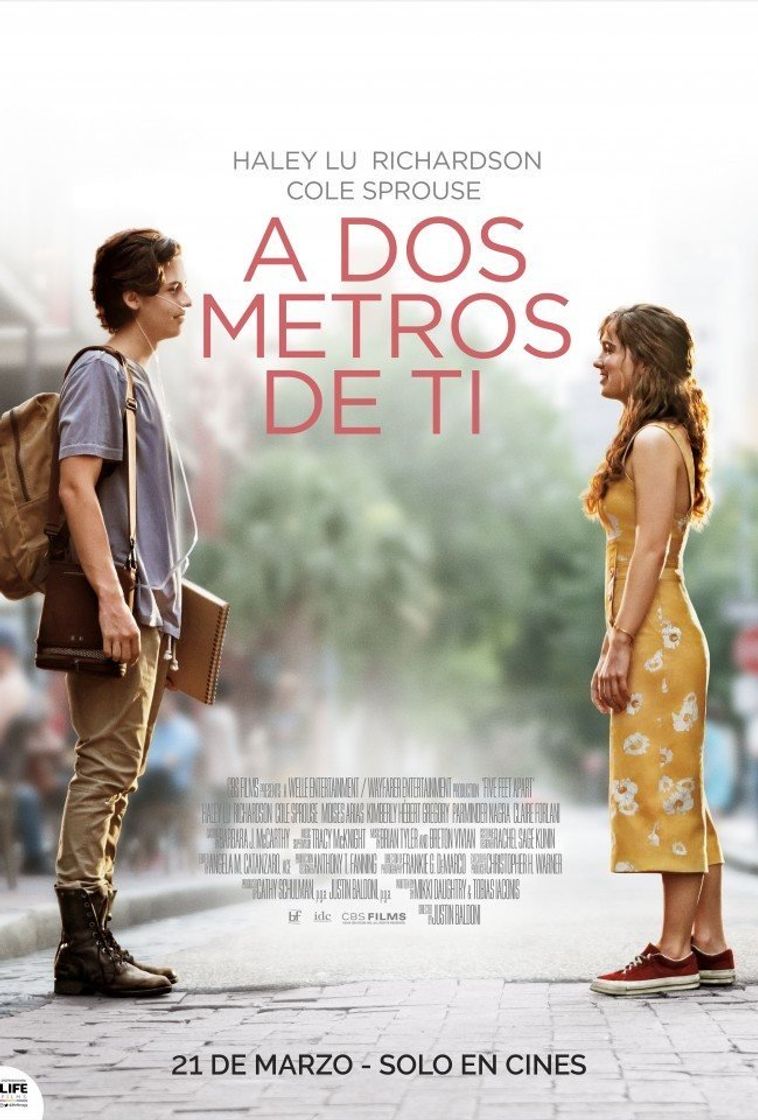 Película A dos metros de ti