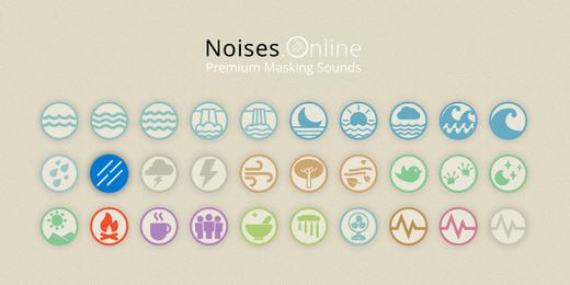 Online Background Noises • Relaxing Sounds • Noise Masking