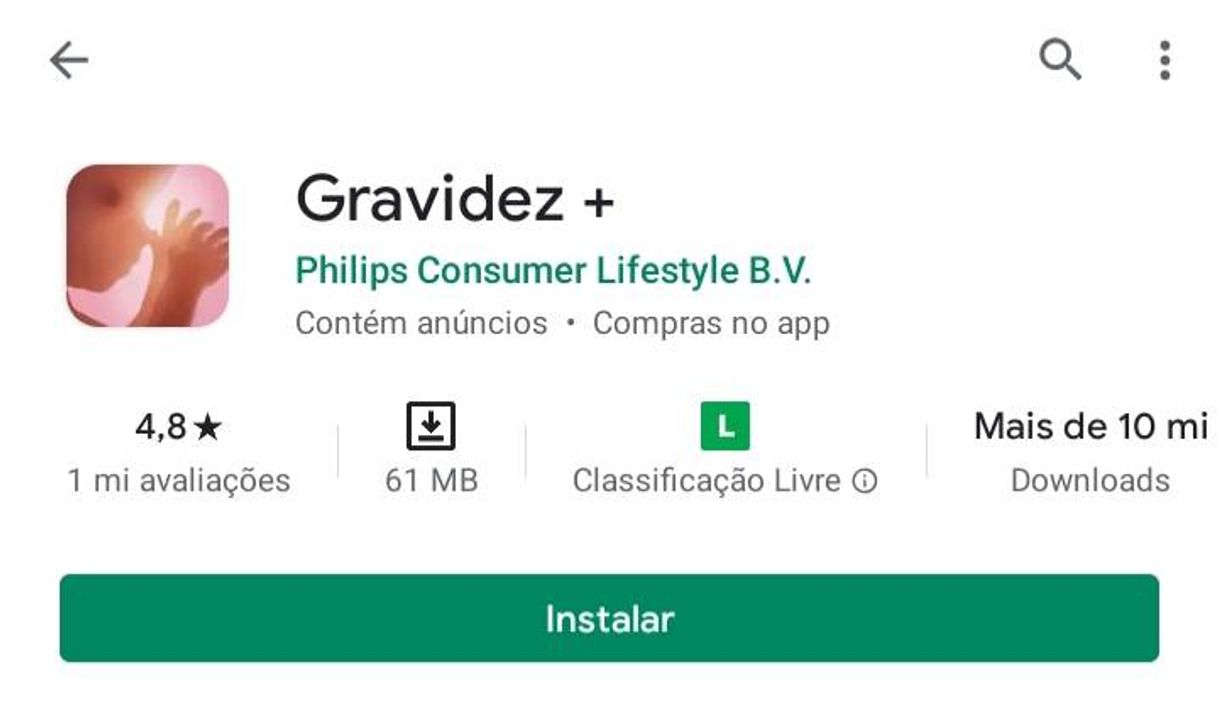 App Gravidez + - Apps on Goog