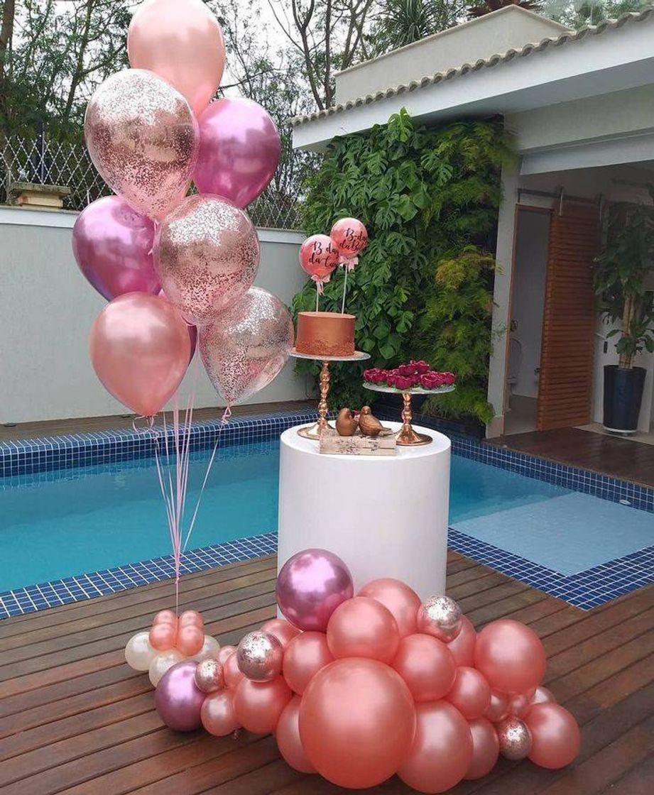 Fashion Decoração para festa na piscina