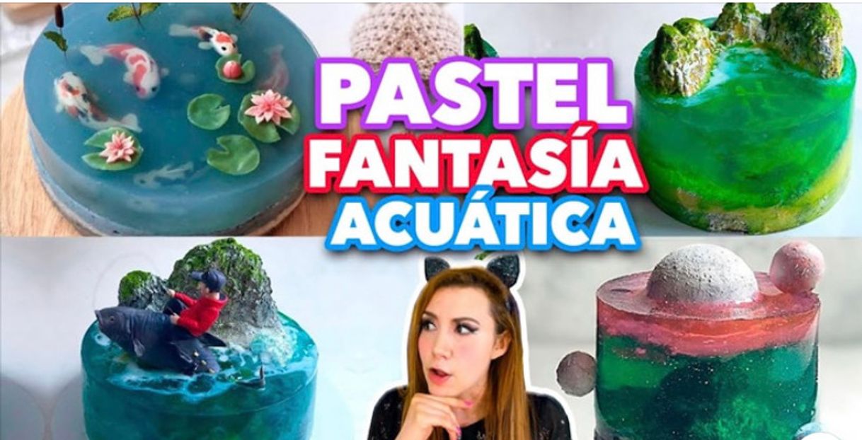 Fashion Pastel fantasía acuática 