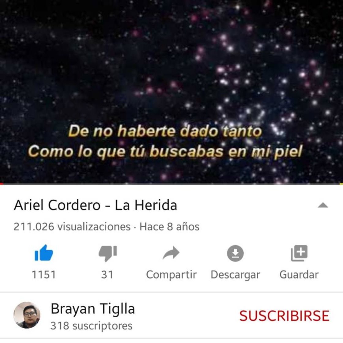 Music Ariel Cordero - La Herida - YouTube