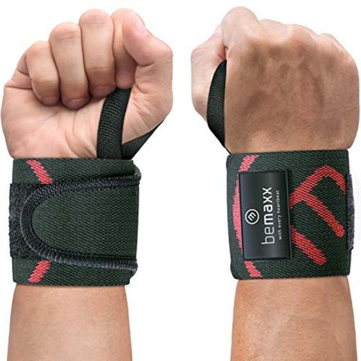 Muñequeras Deportivas Gym Profesionales - 2 Wrist Wraps Straps Resistentes para Levantar