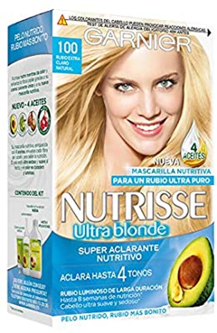 Social Garnier Nutrisse Creme coloración permanente con mascarilla nutritiva de cuatro aceites