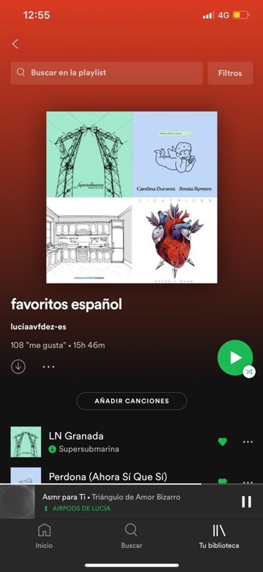 Music FAVORITOS ESPAÑOL - playlist by @luciaavfdez