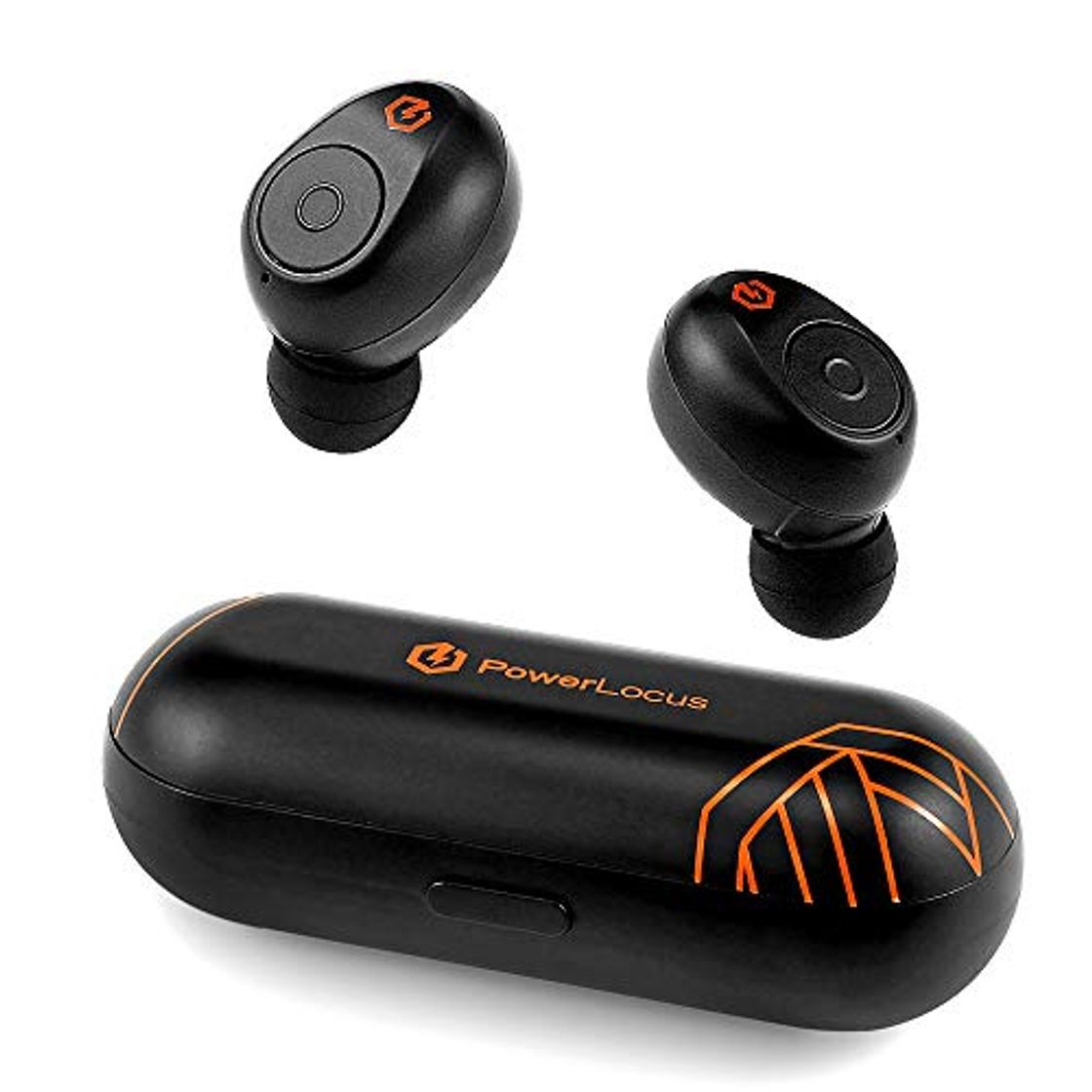 Product PowerLocus Auriculares Bluetooth Inalámbricos, 35h Autonomía, Auriculares Bluetooth con Micrófonos TWS Mini